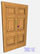 Raised Panel - Wooden Door